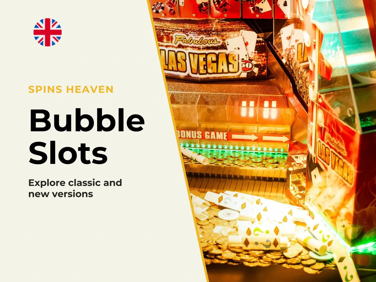 Jackpots and Double Bubble Versions. The