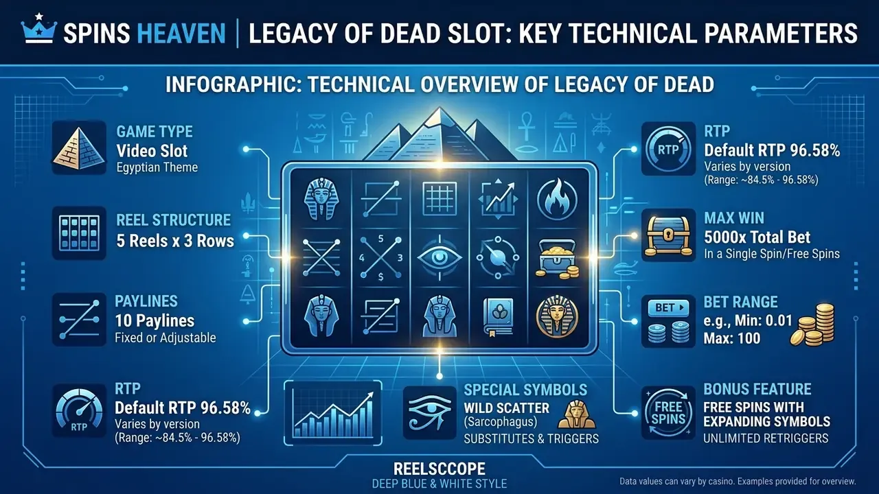 legacy of dead slot technical specs playn go